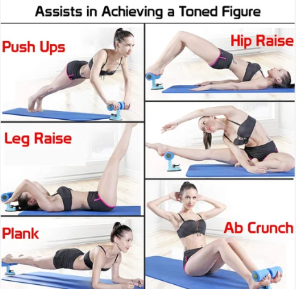 Sit-Up Assistant Device with Suction Base